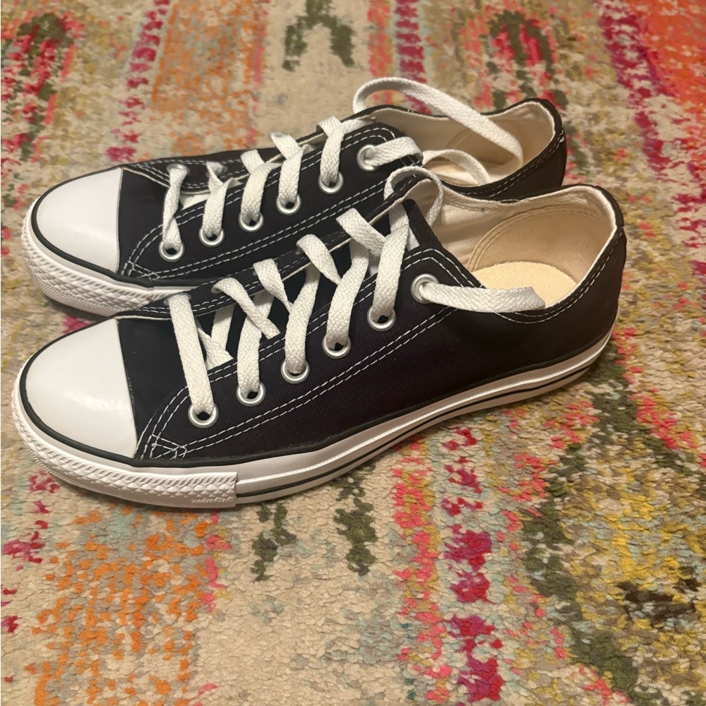 Converse Chuck Taylor all star canvas black womens size 7 - Picture 3 of 6